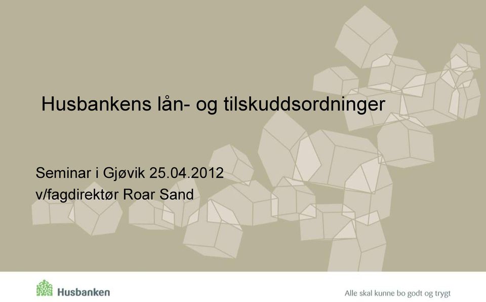 Seminar i Gjøvik 25.04.