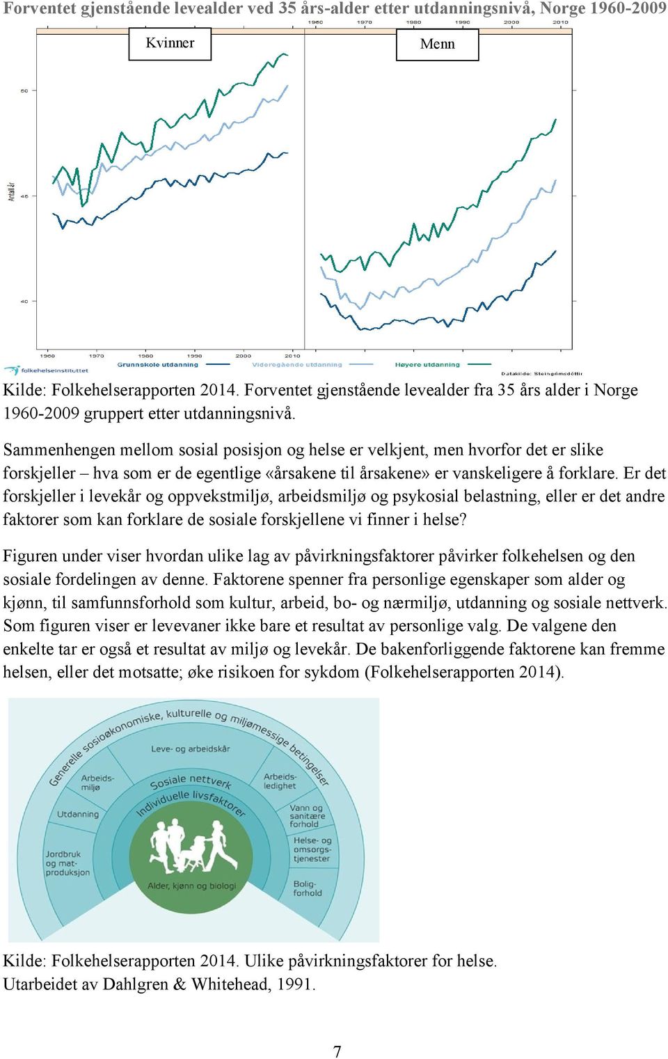 Sammenhengen mellom sosial posisjon og helse er velkjent, men hvorfor det er slike forskjeller hva som er de egentlige «årsakene til årsakene» er vanskeligere å forklare.