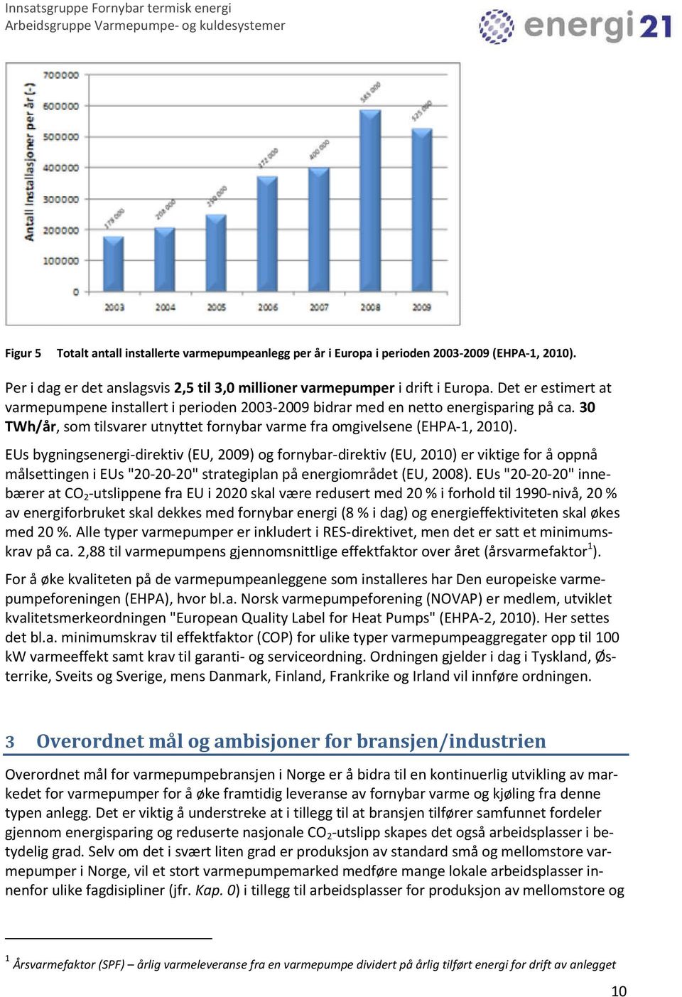 EUs bygningsenergi-direktiv (EU, 2009) og fornybar-direktiv (EU, 2010) er viktige for å oppnå målsettingen i EUs "20-20-20" strategiplan på energiområdet (EU, 2008).