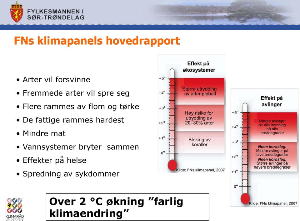 rammes hardest Mindre mat Vannsystemer bryter sammen Effekter