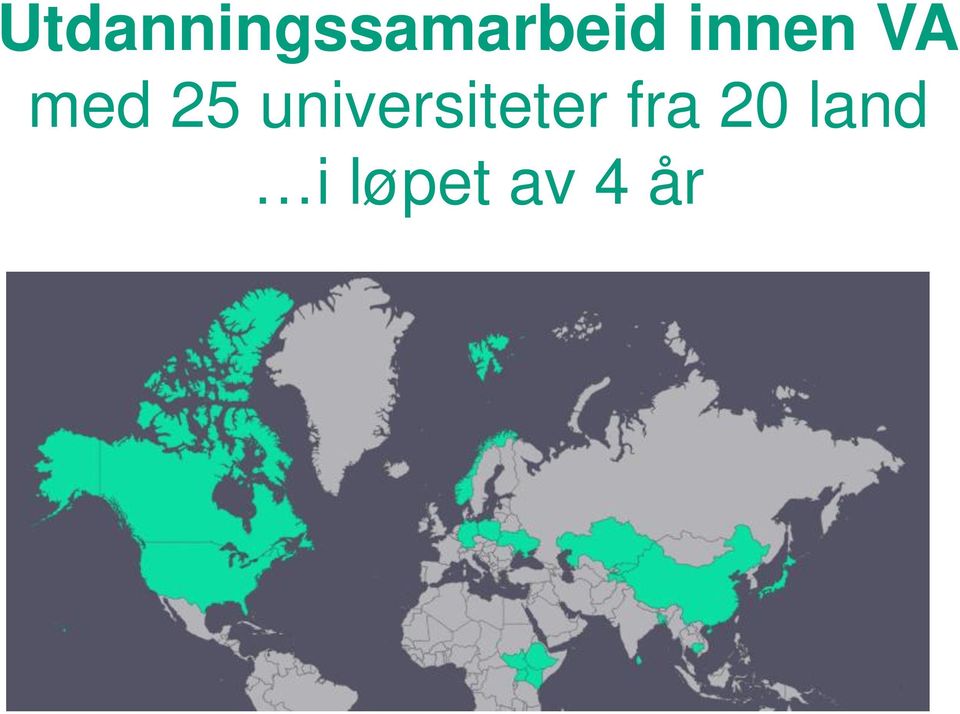 universiteter fra