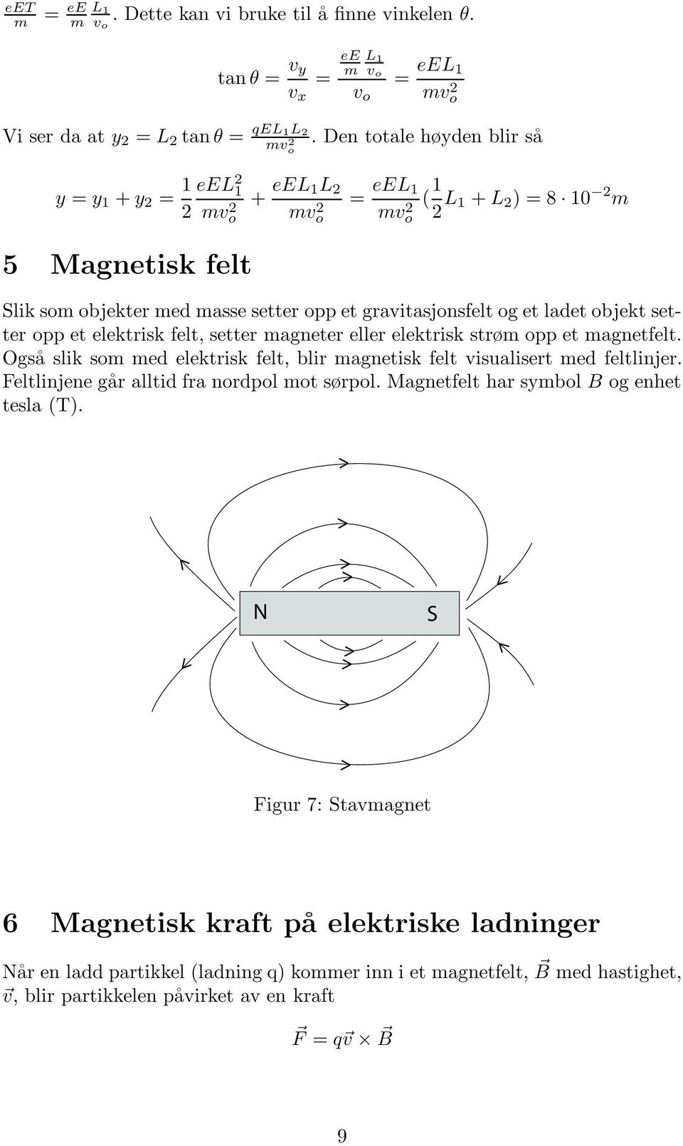 setter opp et elektrisk felt, setter magneter eller elektrisk strøm opp et magnetfelt. Også slik som med elektrisk felt, blir magnetisk felt visualisert med feltlinjer.