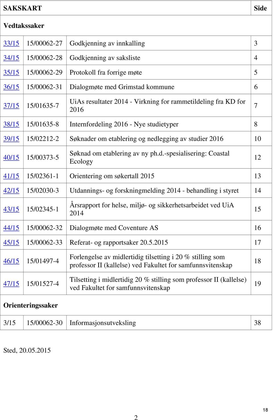 etablering og nedl