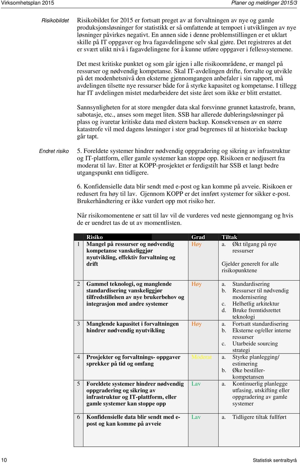 Det registreres at det er svært ulikt nivå i fagavdelingene for å kunne utføre oppgaver i fellessystemene.