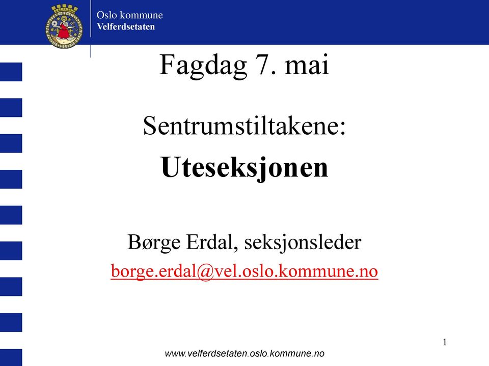 Uteseksjonen Børge Erdal,