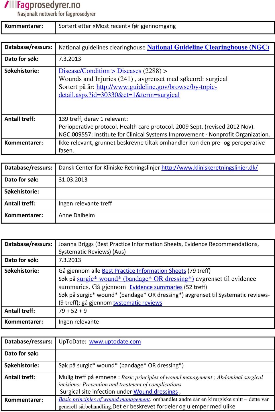 Health care protocol. 2009 Sept. (revised 2012 Nov). NGC:009557: Institute for Clinical Systems Improvement - Nonprofit Organization.