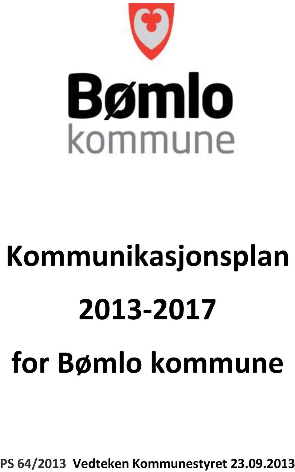 kommune PS 64/2013