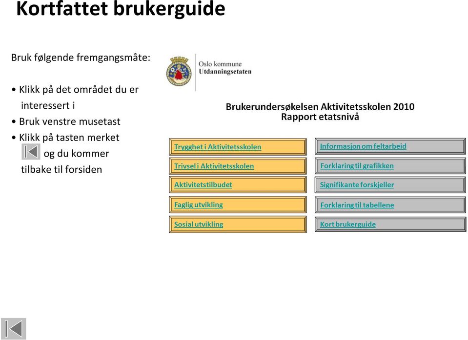 interessert i Bruk venstre musetast Klikk