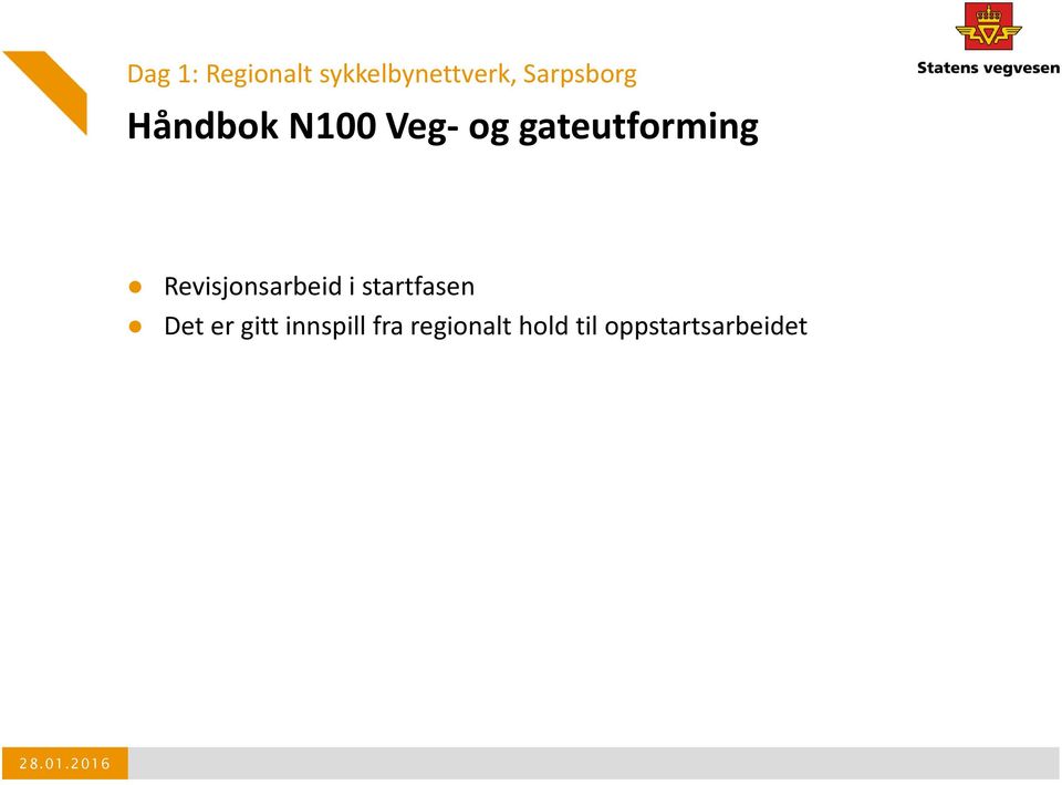 gateutforming Revisjonsarbeid i startfasen