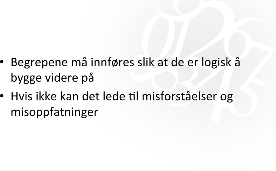 på Hvis ikke kan det lede.