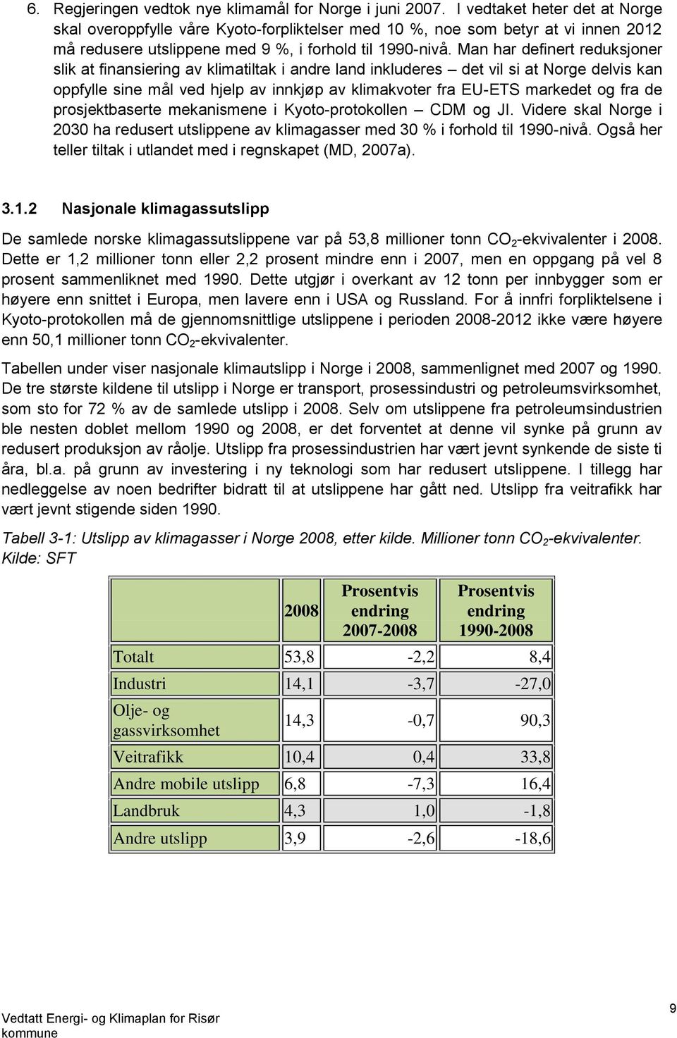 Man har definert reduksjoner slik at finansiering av klimatiltak i andre land inkluderes det vil si at Norge delvis kan oppfylle sine mål ved hjelp av innkjøp av klimakvoter fra EU-ETS markedet og