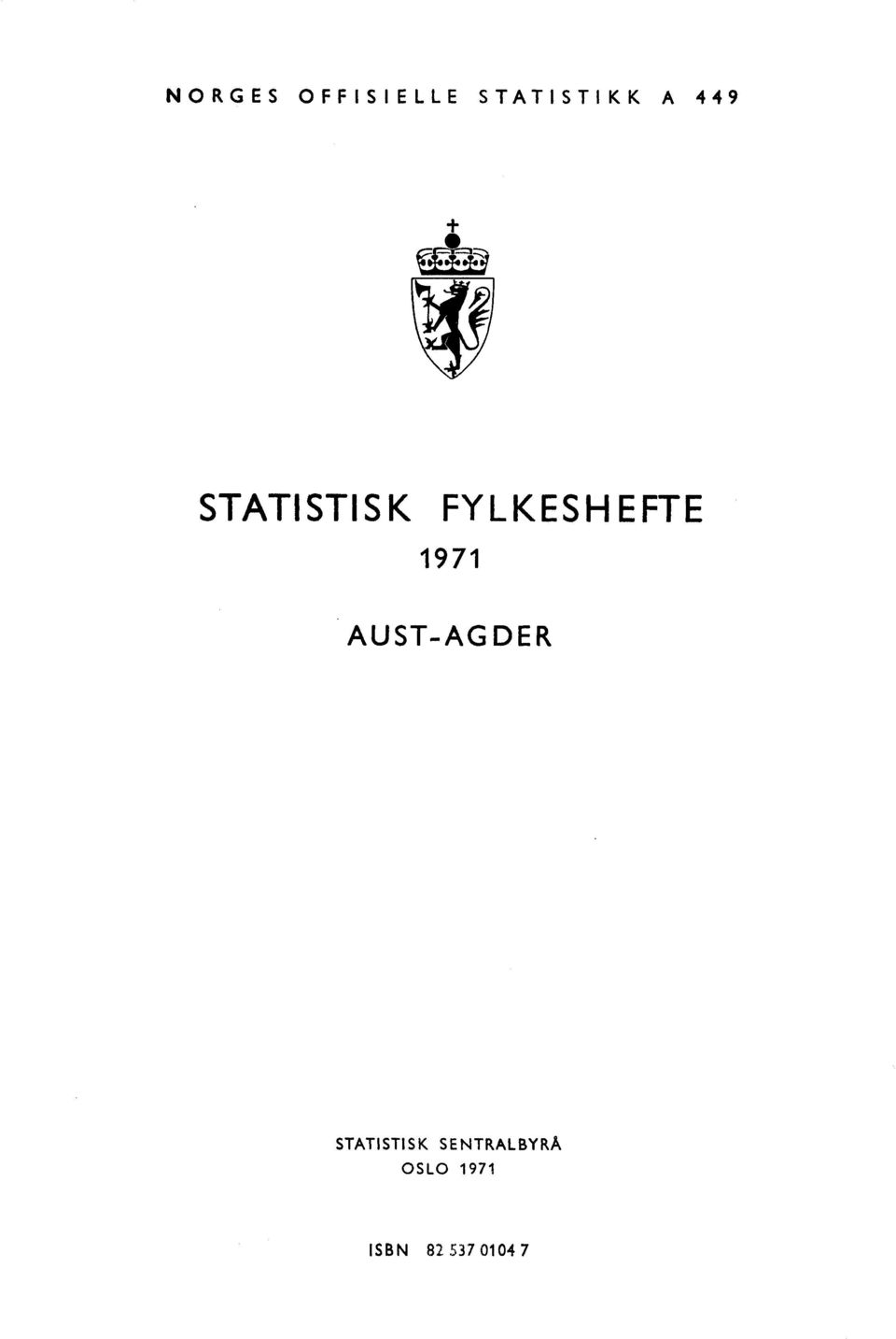 97 AUSTAG DER STATISTISK