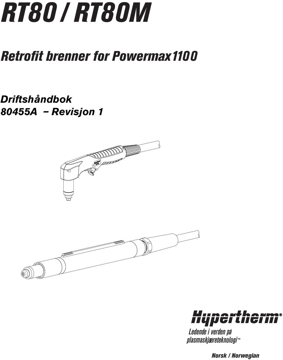 Driftshåndbok 80455A