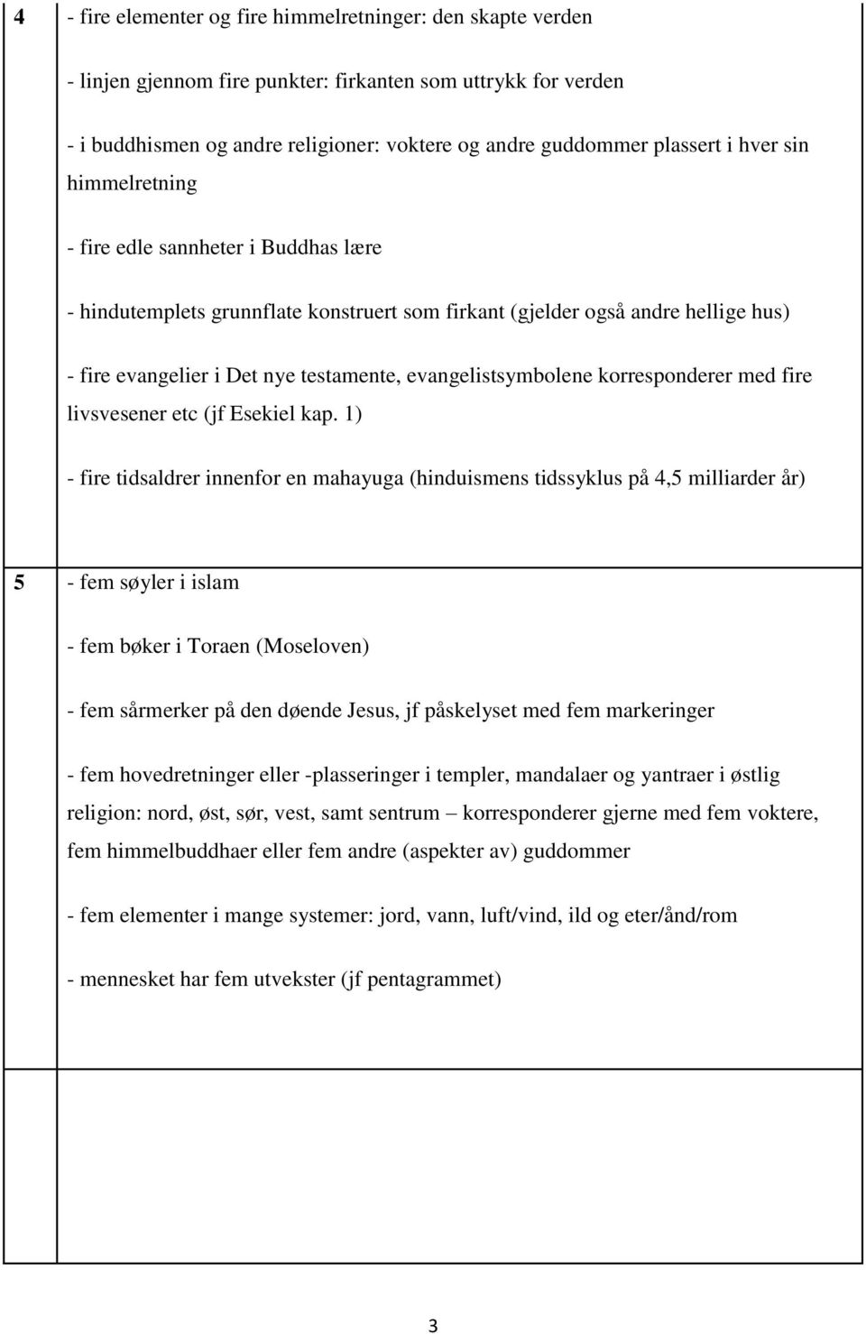 evangelistsymbolene korresponderer med fire livsvesener etc (jf Esekiel kap.