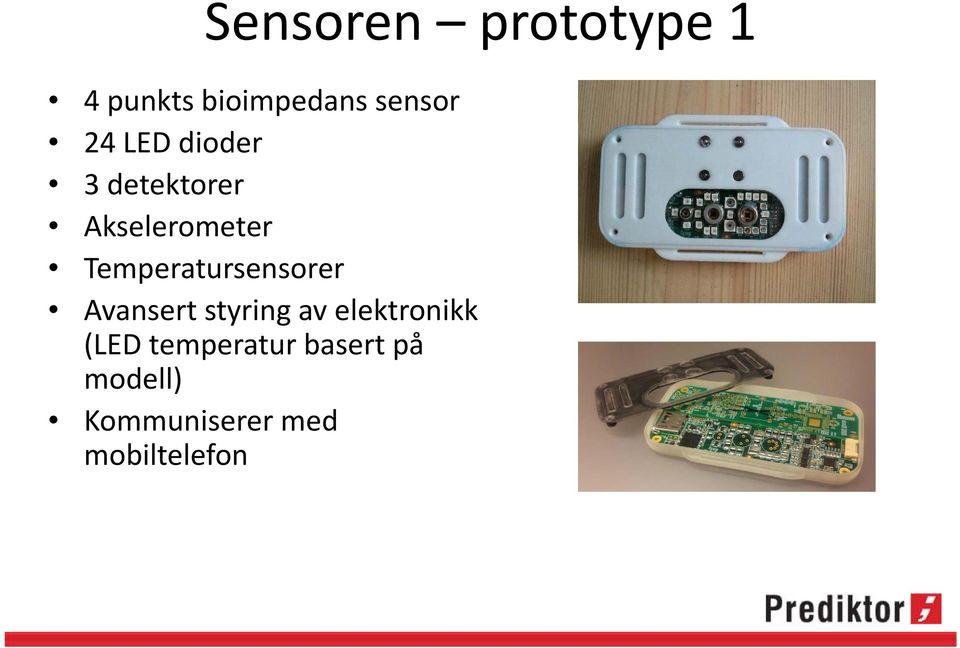 Temperatursensorer Avansert styring av elektronikk