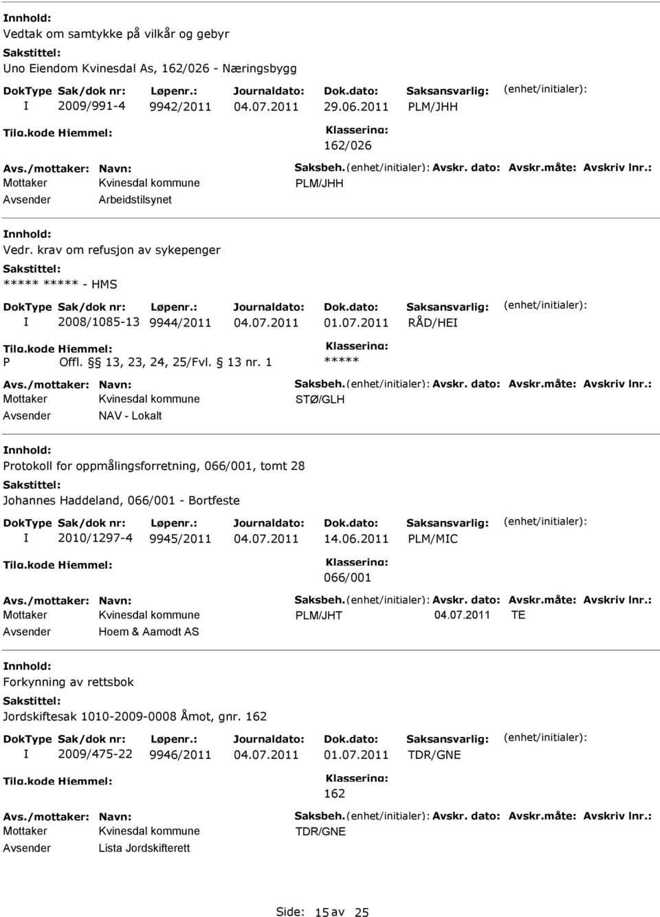 1 STØ/GLH NAV - Lokalt Protokoll for oppmålingsforretning, 066