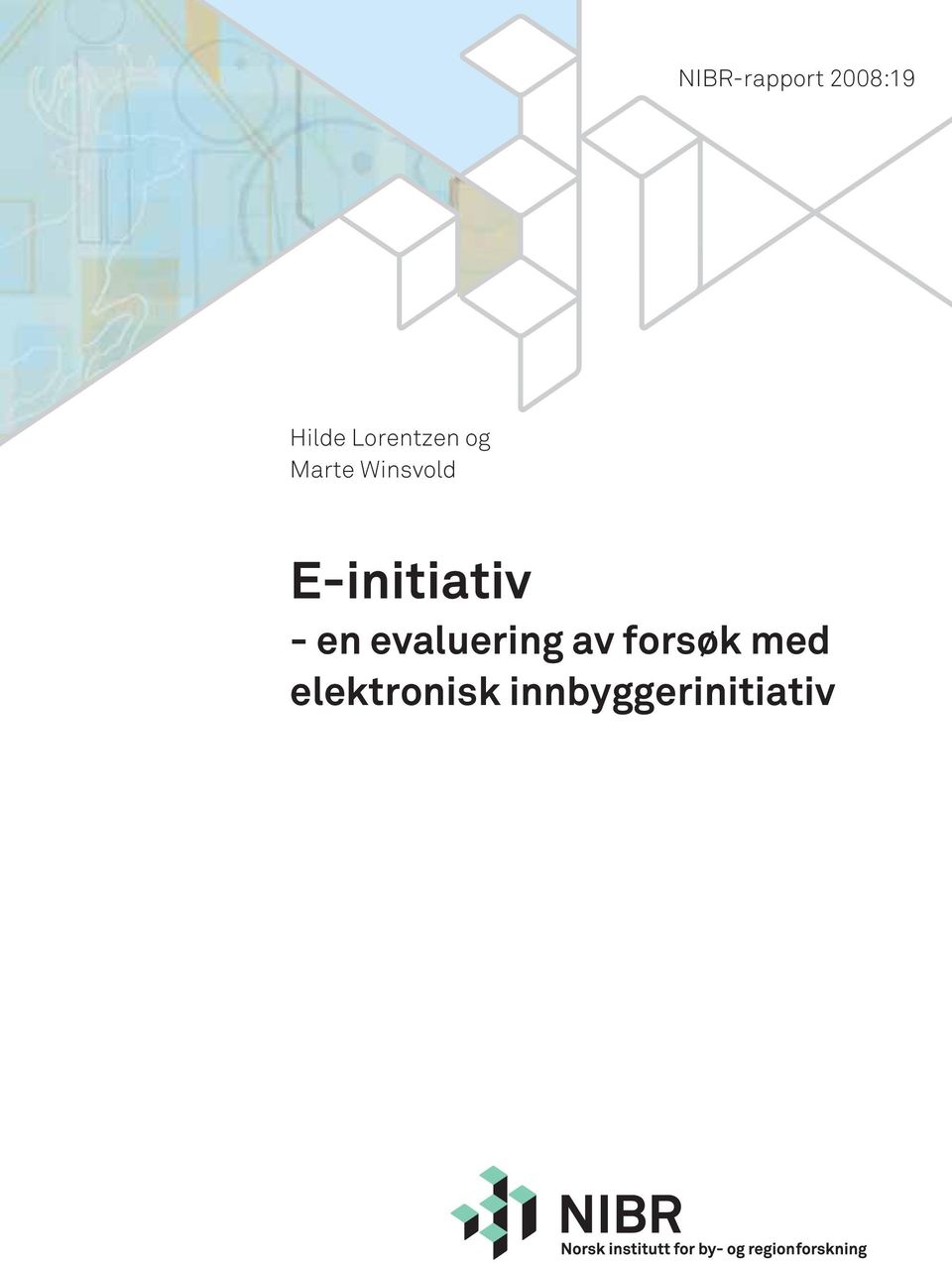 E-initiativ - en evaluering av