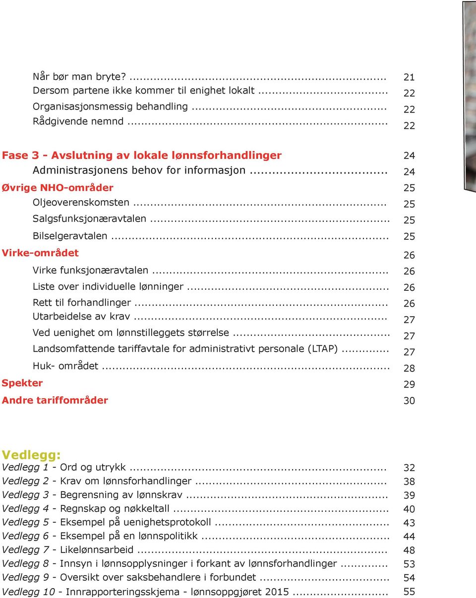 .. Virke-området Spekter Virke funksjonæravtalen... Liste over individuelle lønninger... Rett til forhandlinger... Utarbeidelse av krav... Ved uenighet om lønnstilleggets størrelse.