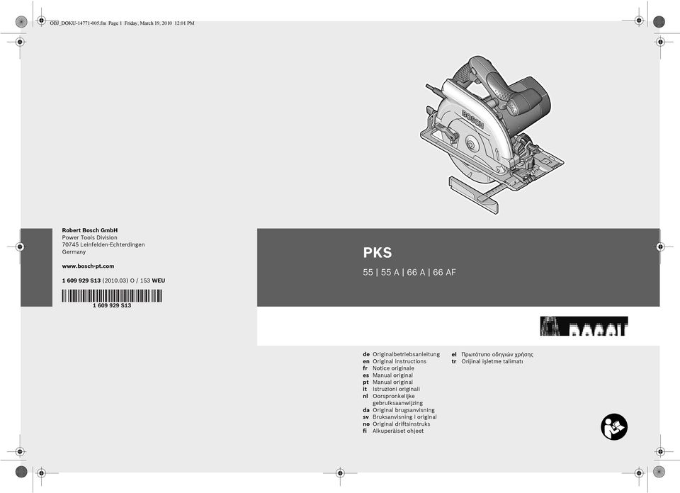 com 1 609 929 S13 (2010.