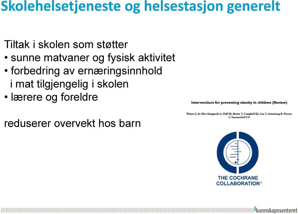 aktivitet forbedring av ernæringsinnhold i mat