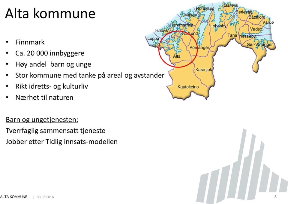 areal og avstander Rikt idretts- og kulturliv Nærhet til naturen