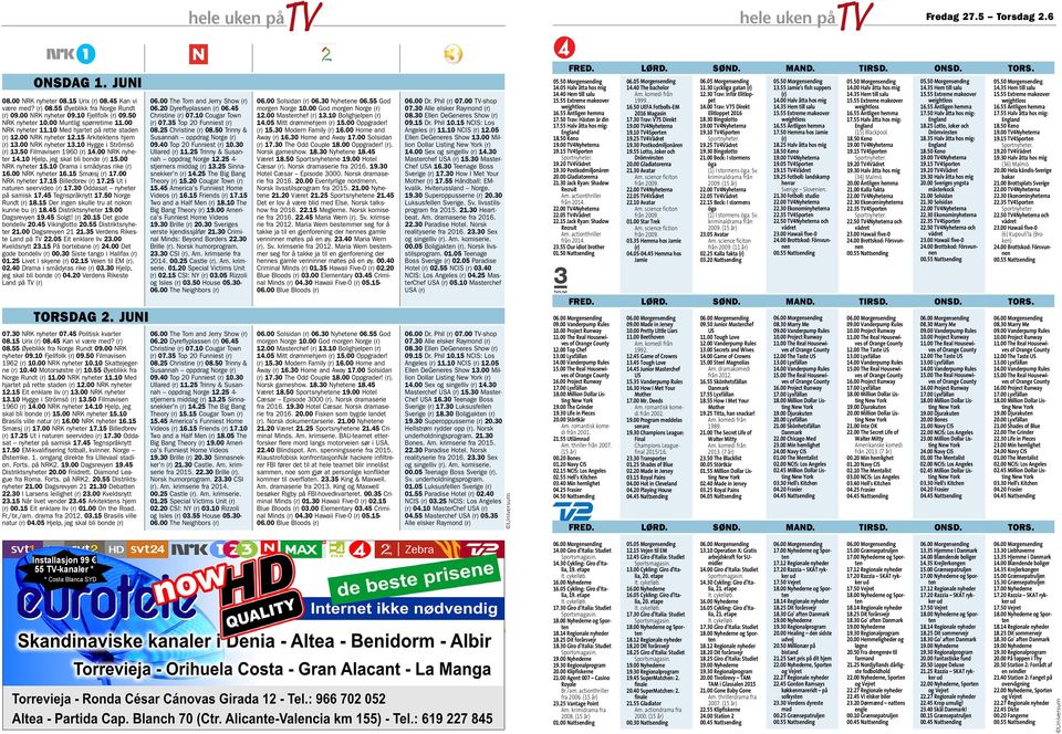 00 NRK nyheter 14.10 Hjelp, jeg skal bli bonde (r) 15.00 NRK nyheter 15.10 Drama i smådyras rike (r) 16.00 NRK nyheter 16.15 Smæsj (r) 17.00 NRK nyheter 17.15 Billedbrev (r) 17.