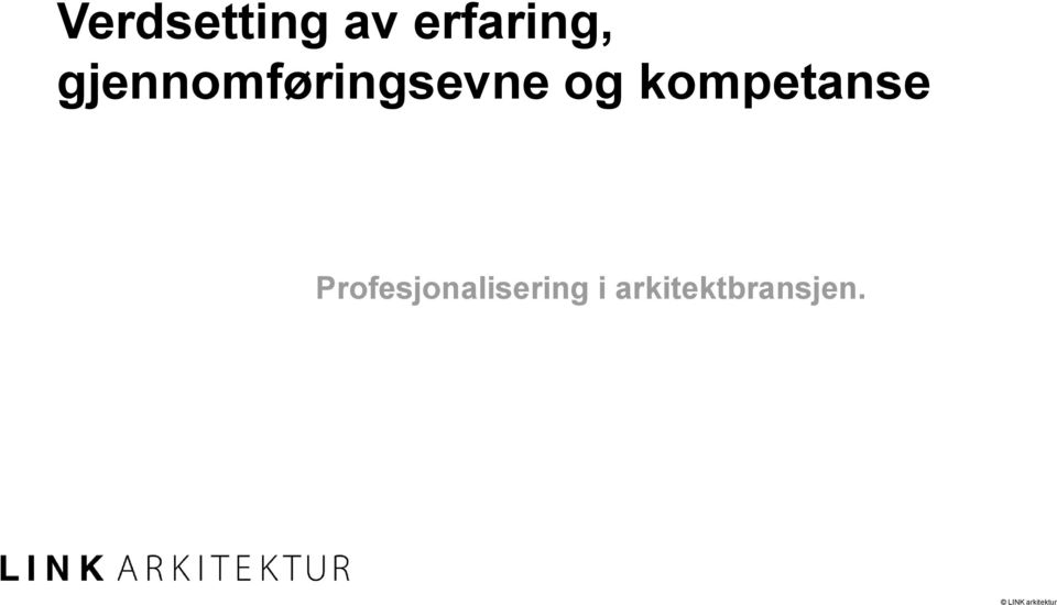 gjennomføringsevne og