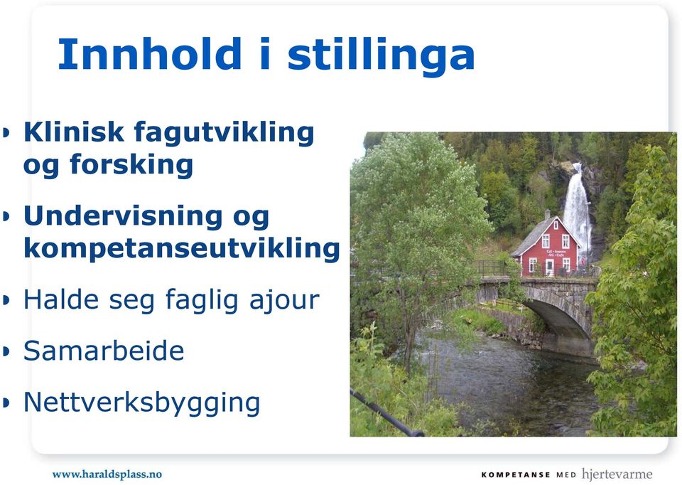 Undervisning og