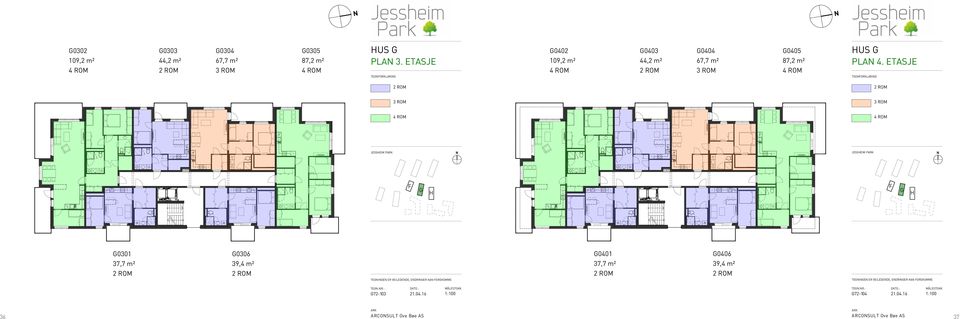 TSJ TORKLRI _ 3 ROM _ 3 ROM LSKP LSKP VS VS VS VS 0301 37,7 m² 0306 39,4 m² TI R VIL, RIR K ORKOMM 0401