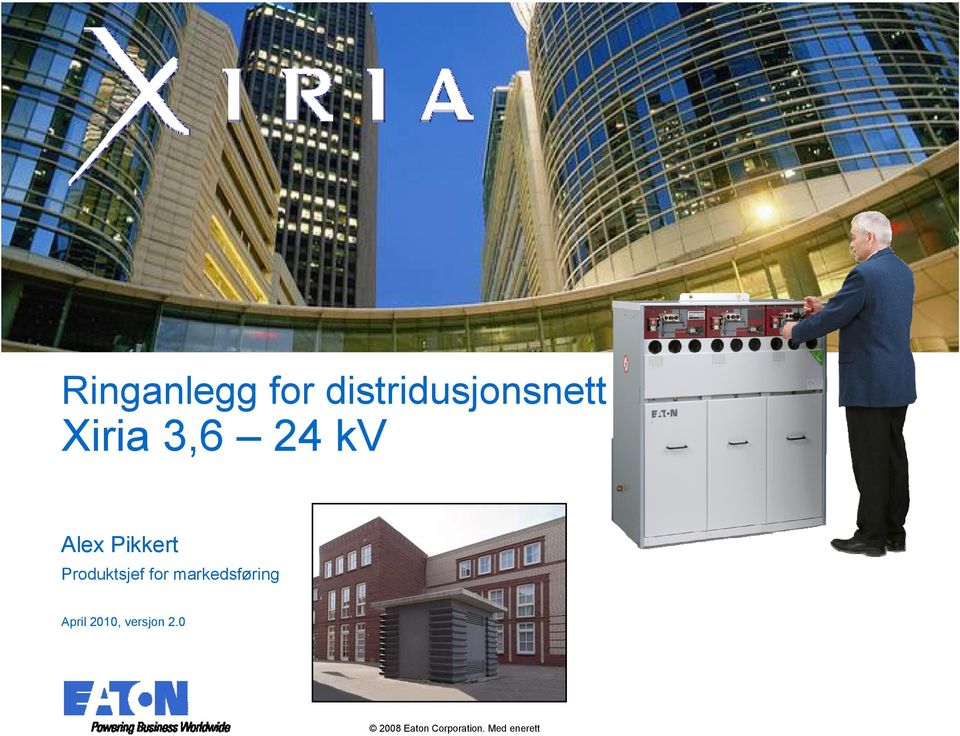 Ringanlegg for distridusjonsnett Xiria 3,6 24 kv Alex