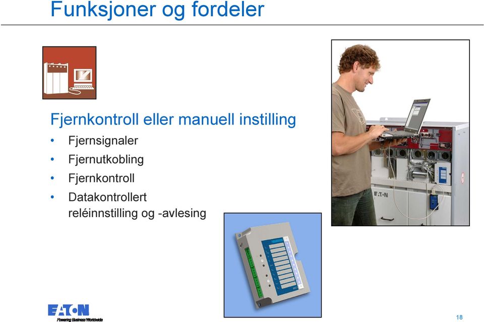 Fjernutkobling Fjernkontroll