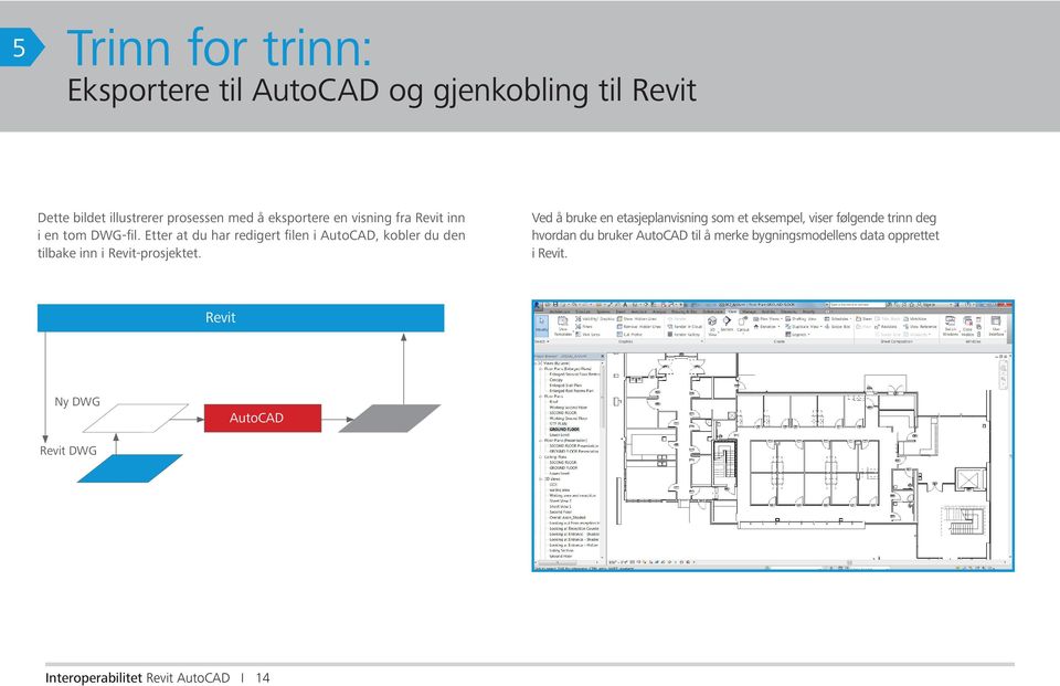 Etter at du har redigert filen i AutoCAD, kobler du den tilbake inn i Revit-prosjektet.