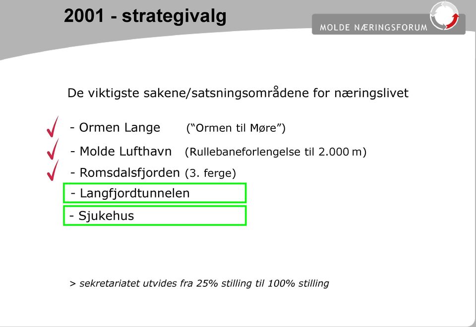 (Rullebaneforlengelse til 2.000 m) - Romsdalsfjorden (3.