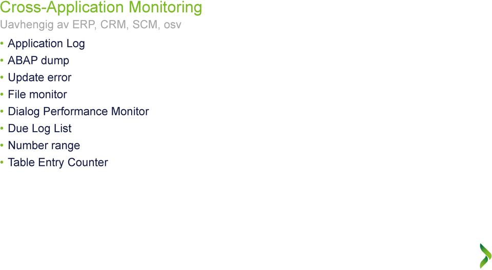 error File monitor Dialog Performance Monitor
