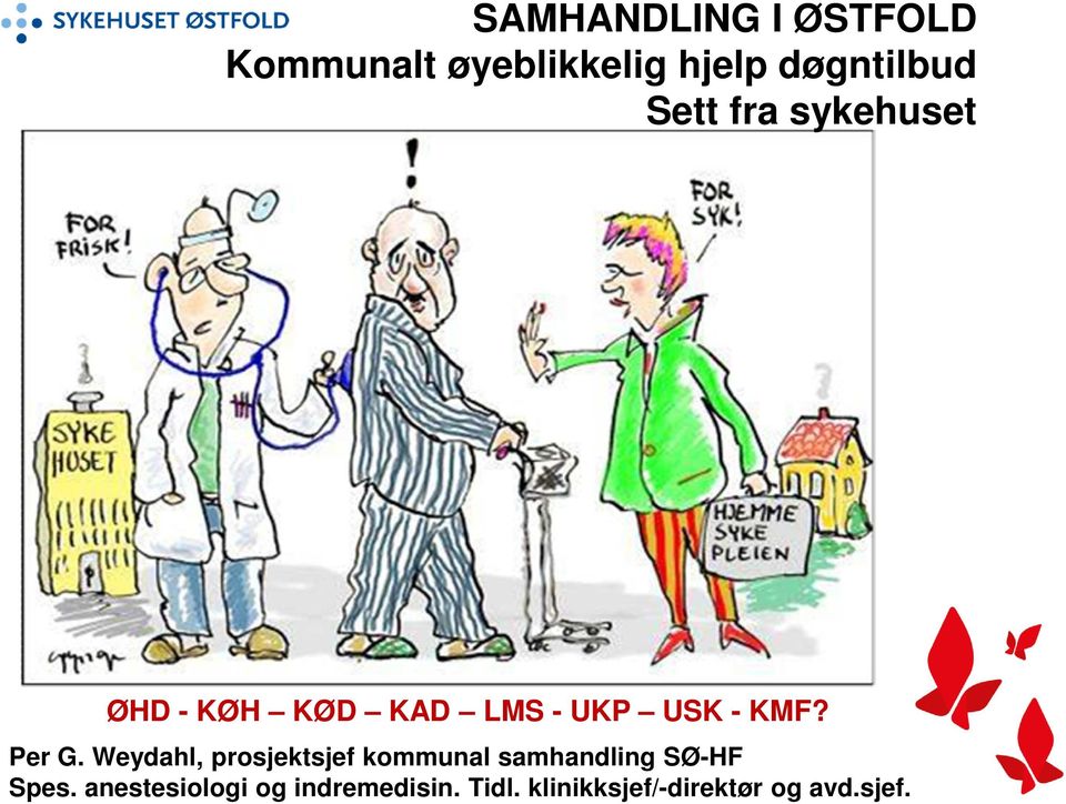 Weydahl, prosjektsjef kommunal samhandling SØ-HF Spes.