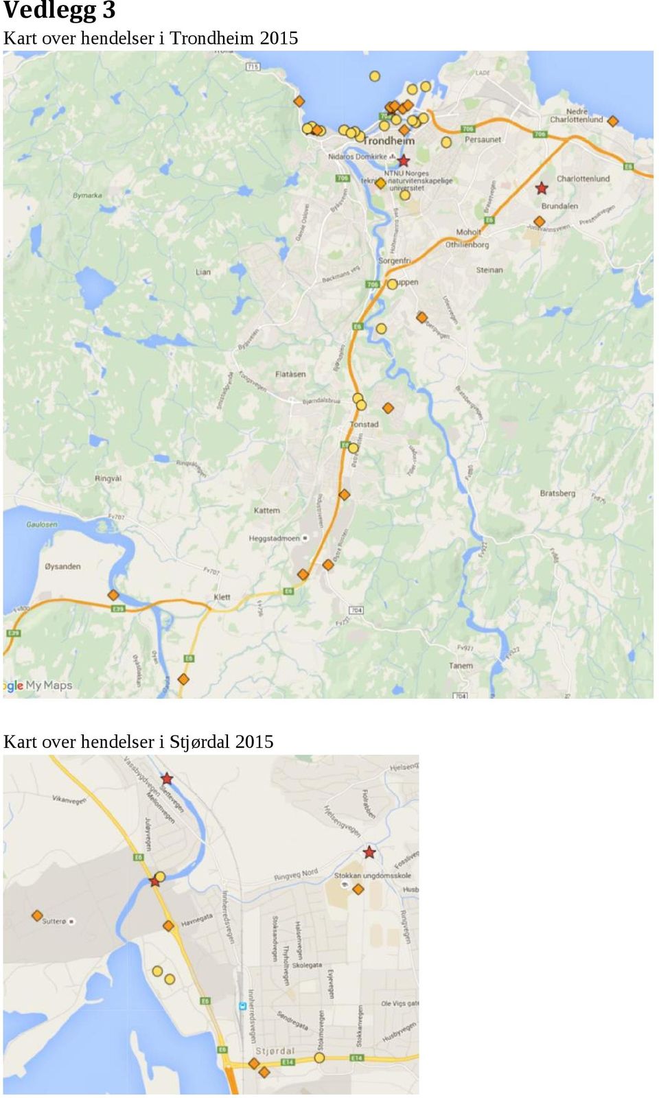 Trondheim 2015 Kart