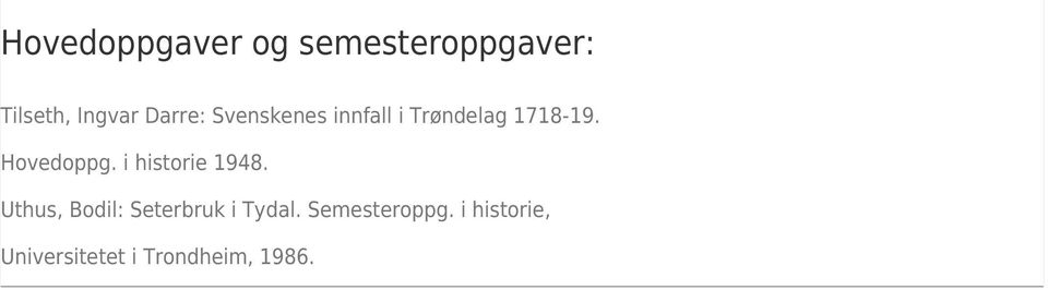 Hovedoppg. i historie 1948.