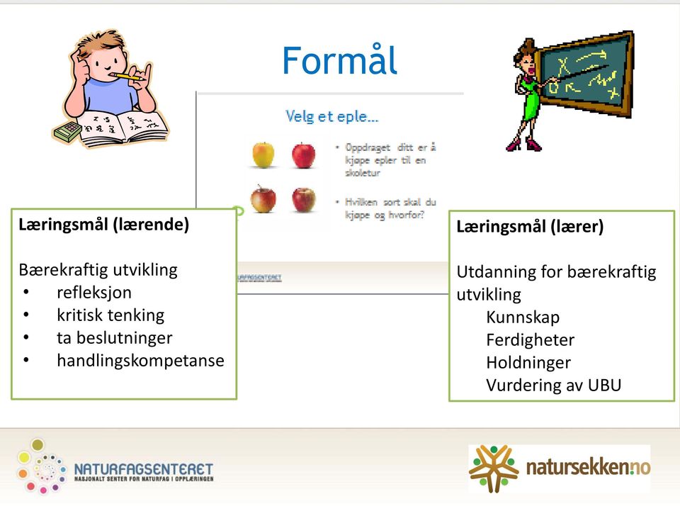 handlingskompetanse Læringsmål (lærer) Utdanning for