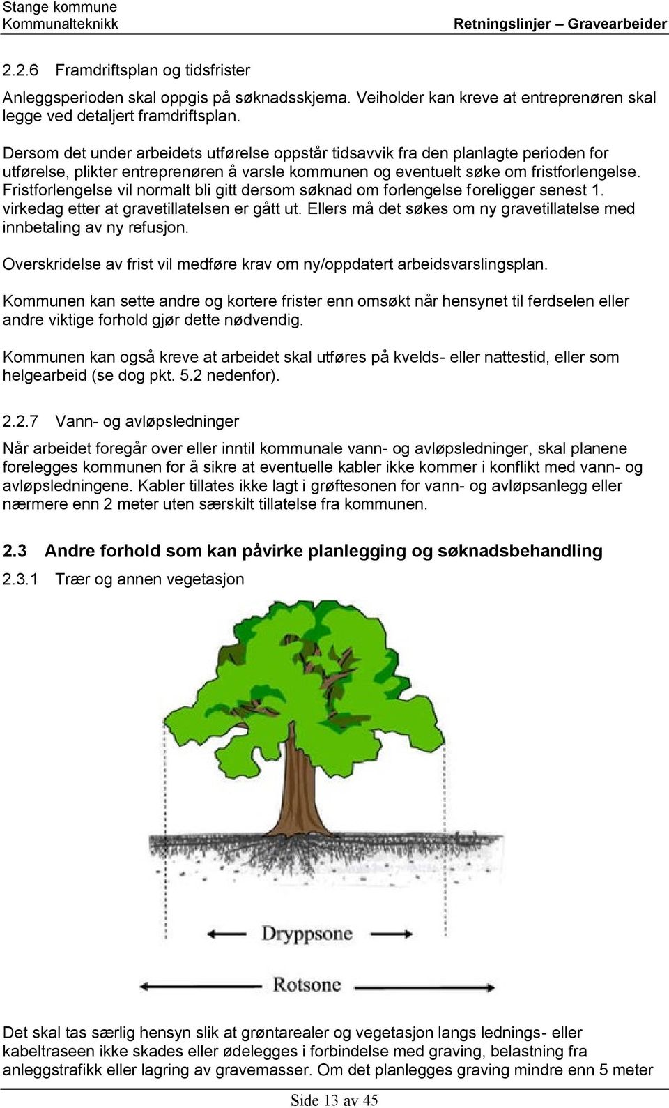 Fristforlengelse vil normalt bli gitt dersom søknad om forlengelse foreligger senest 1. virkedag etter at gravetillatelsen er gått ut.