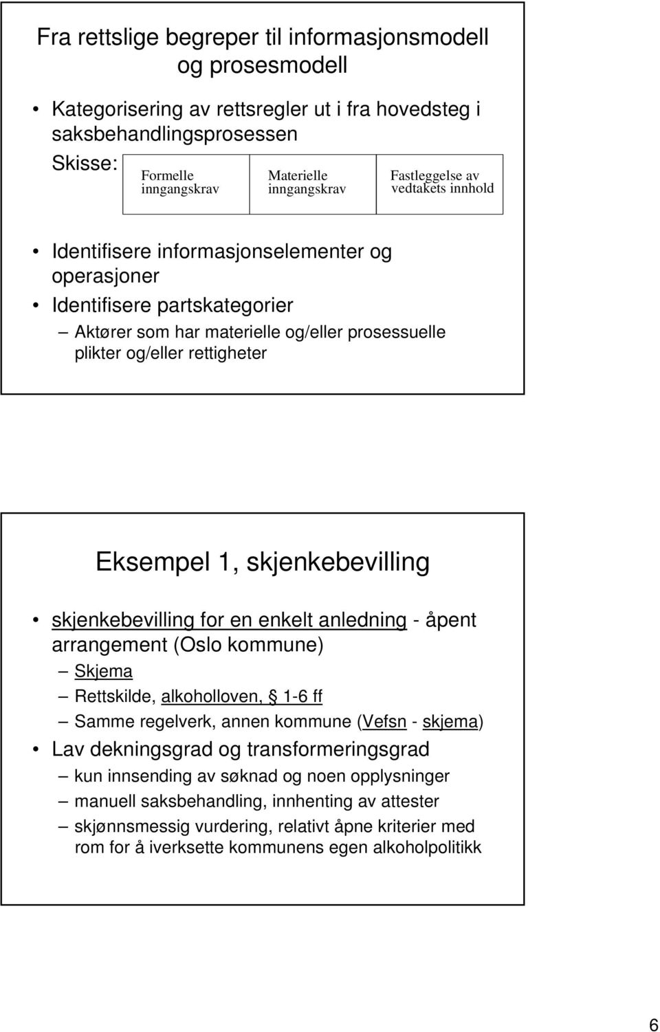 1, skjenkebevilling skjenkebevilling for en enkelt anledning - åpent arrangement (Oslo kommune) Skjema Rettskilde, alkoholloven, 1-6 ff Samme regelverk, annen kommune (Vefsn - skjema) Lav