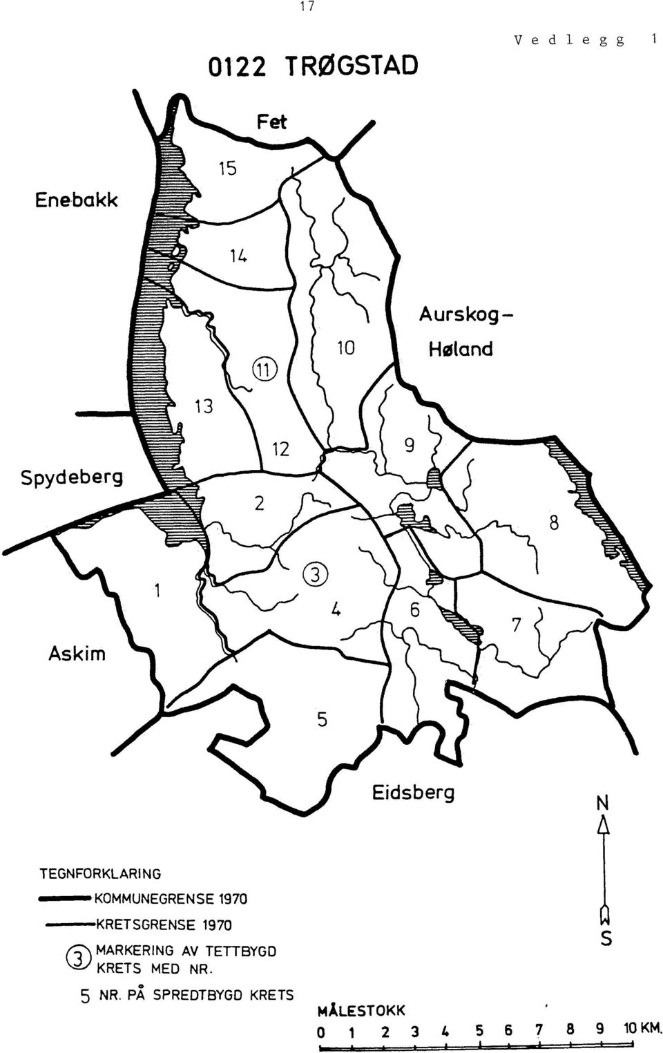 3) MARKERING AV BYGD \`21 KRETS MED NR.