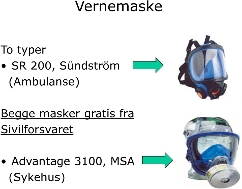 masker gratis fra