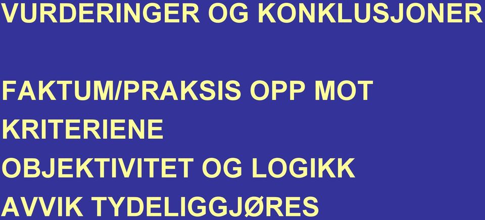 FAKTUM/PRAKSIS OPP MOT