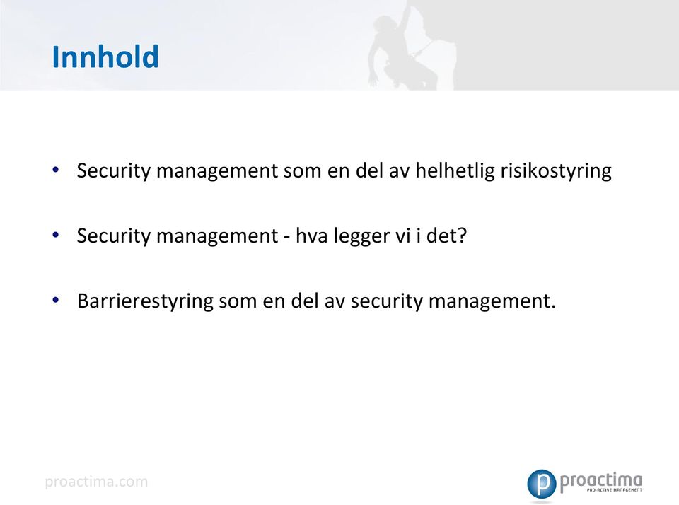 management - hva legger vi i det?