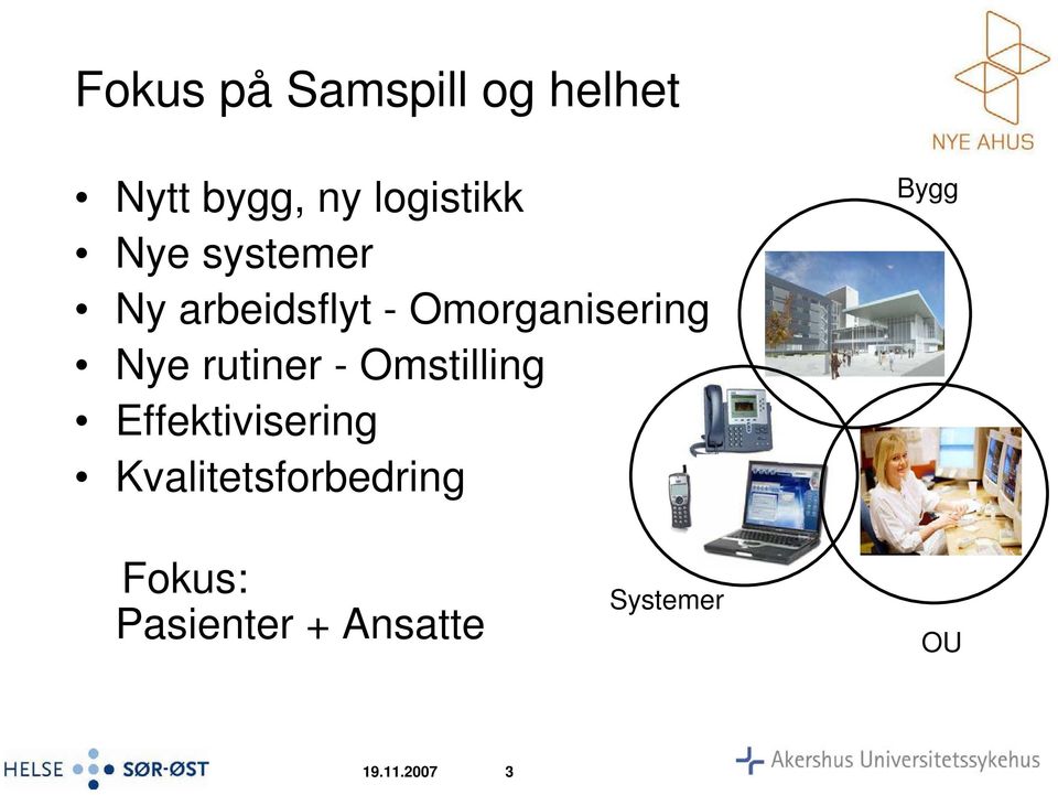 rutiner - Omstilling Effektivisering