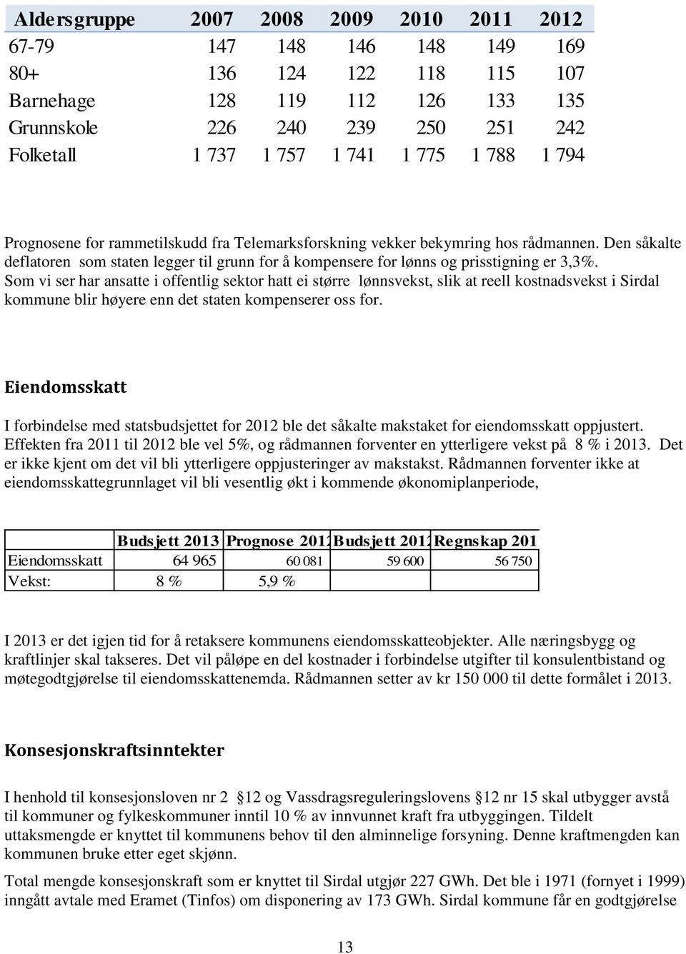 Den såkalte deflatoren som staten legger til grunn for å kompensere for lønns og prisstigning er 3,3%.