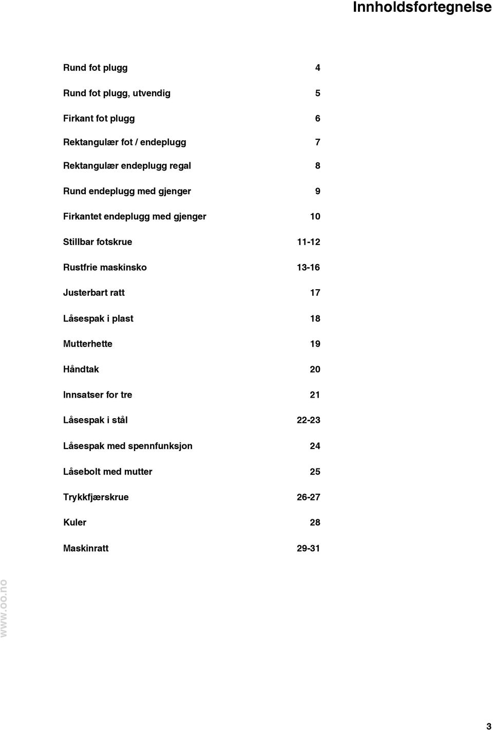 11-12 Rustfrie maskinsko 13-16 Justerbart ratt 17 Låsespak i plast 18 Mutterhette 19 Håndtak 20 Innsatser for tre 21