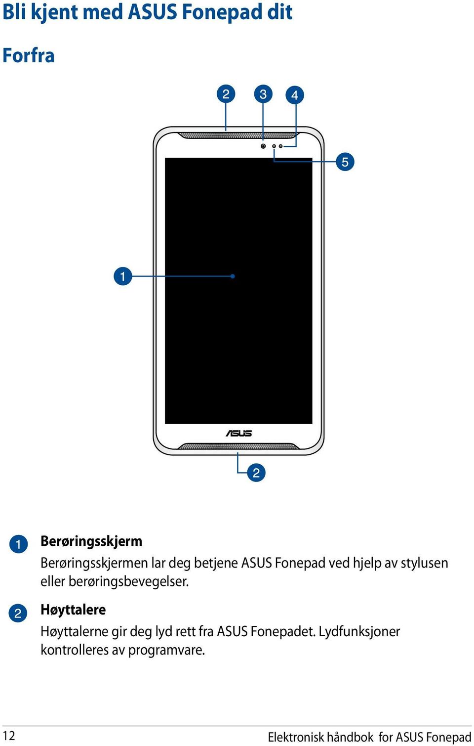 berøringsbevegelser.