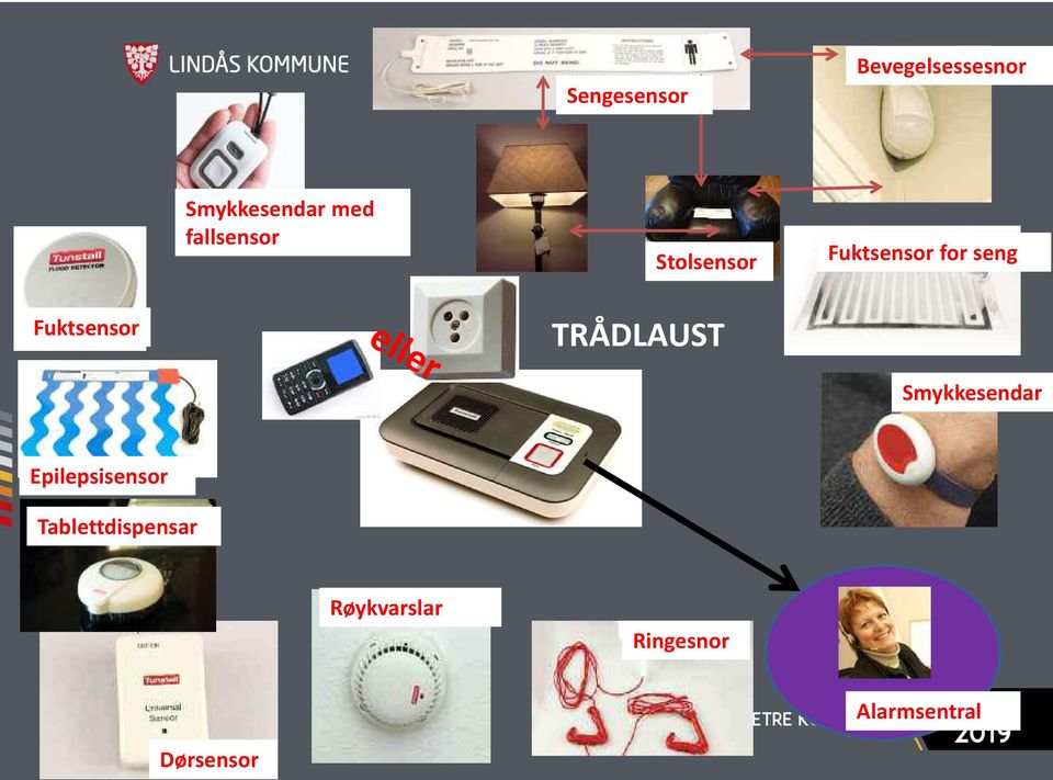 Fuktsensor TRÅDLAUST Smykkesendar Epilepsisensor