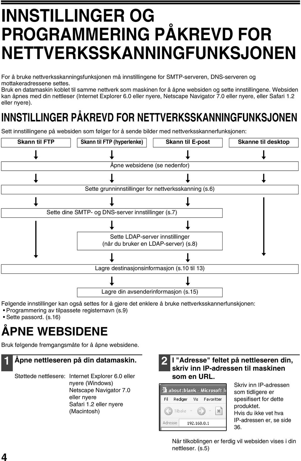 0 eller nyere, eller Safari. eller nyere).